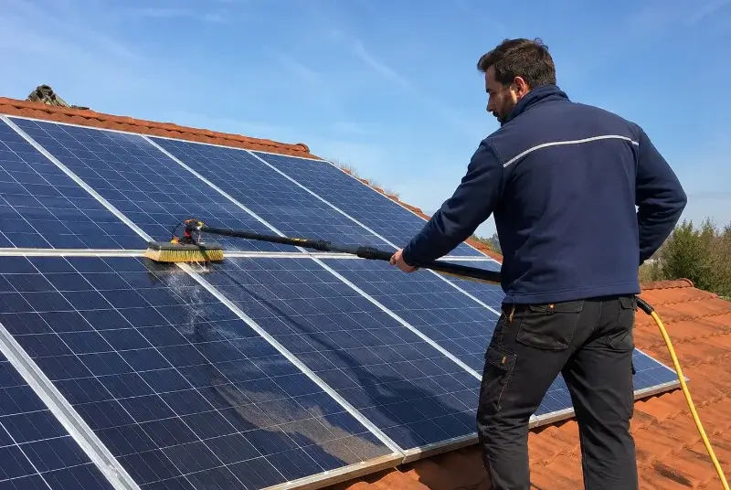 Nettoyage et entretien de panneaux solaires à Ploeren